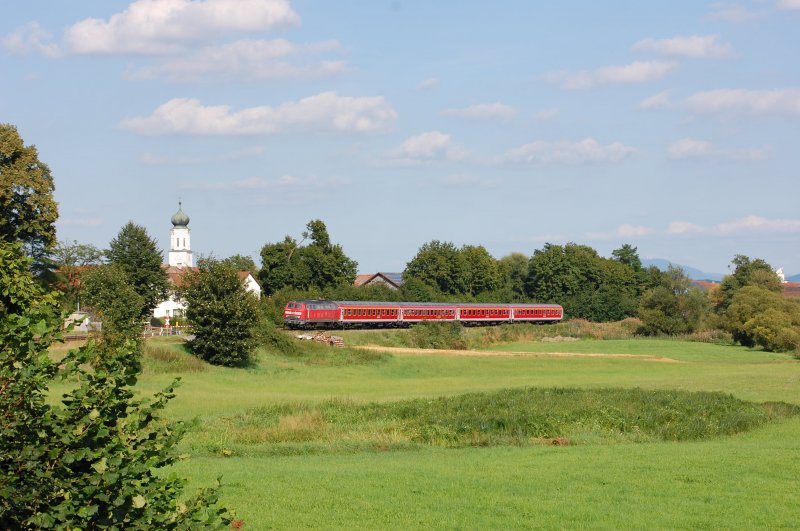 218 399 RE352 with "Jan Hus" on 15/08/2009 in Pösing.