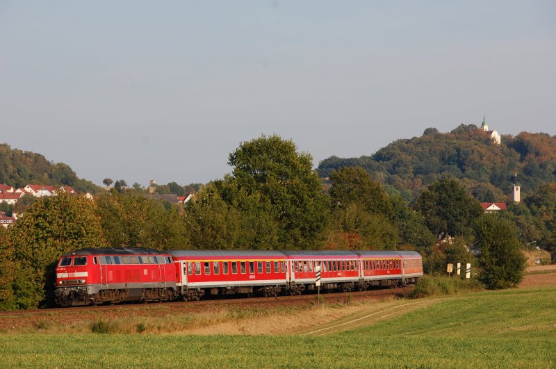 218 457 with RE 352 "Jan Hus" on 09/09/2009 at