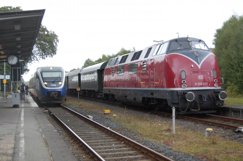 VT 703 as RB to Holzminden and V 200 033