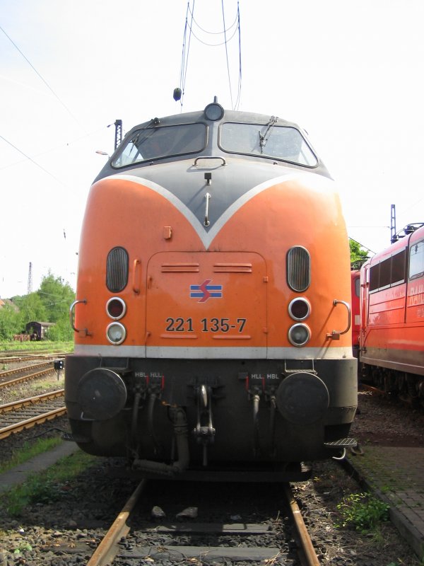 221 135-7 - V200 der Bocholter Eisenbahn GmbH mal wieder