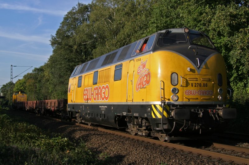 EBW Cargo V270.08 durchf�hrt am 22.9.09 Ratingen 