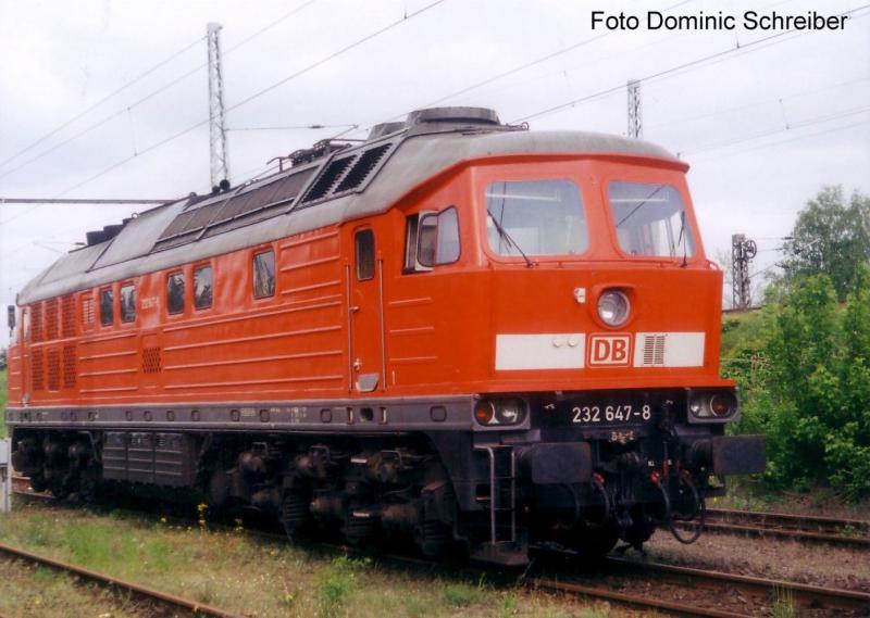 Br.232-647-8 im RBF Wustermark!!  
