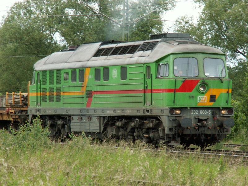 232088 der EFW am 10.06.2005 beim Arbeitseinsatz in Oberhaun. Hier