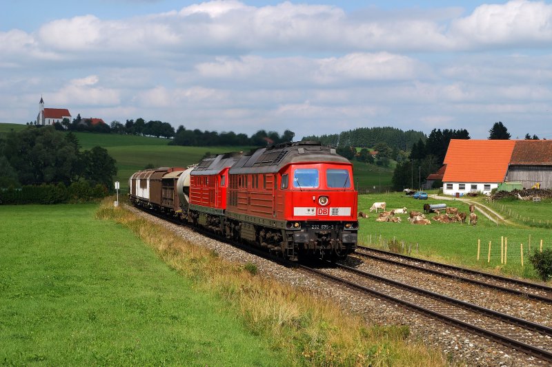 232 635 and 232 457 with the Arlbergumleiter CFN 45
