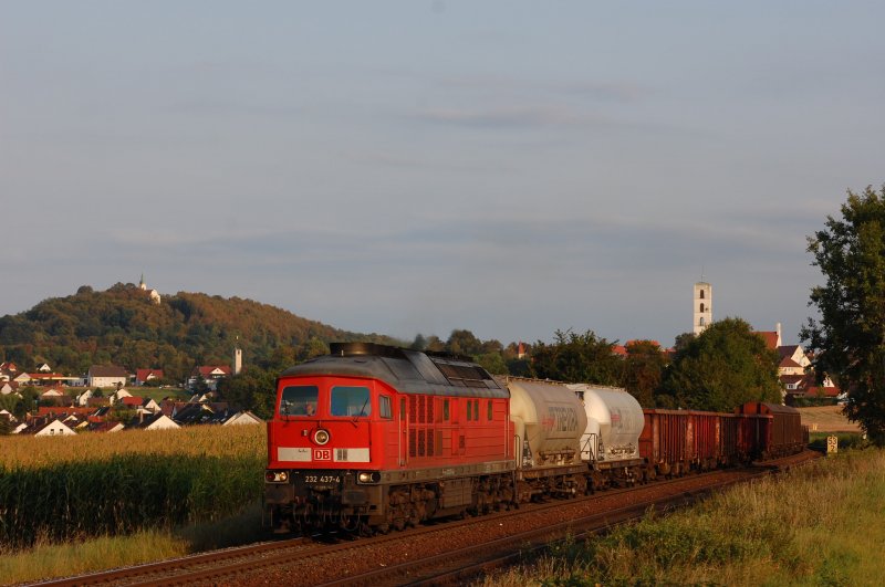 232 437 mit FZ56909 am 11.09.2009 bei Sulzbach-Rosenberg 