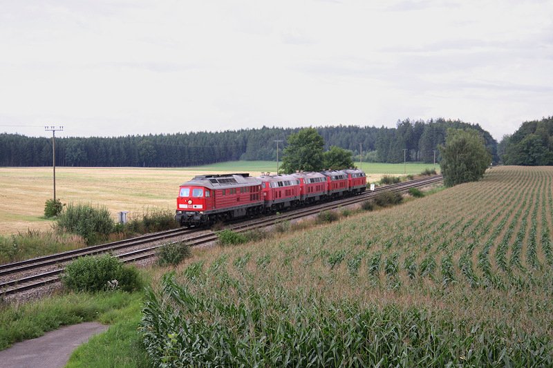 Lokzug 88 792 went on 09.08.2008 Munich Laim Rbf to