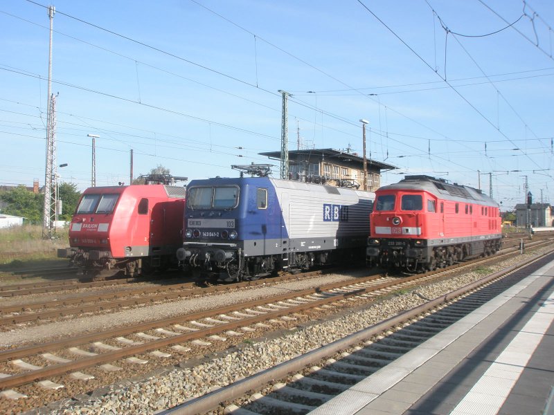 Here pictured left 145058-4, 143041-2 in the middle and on