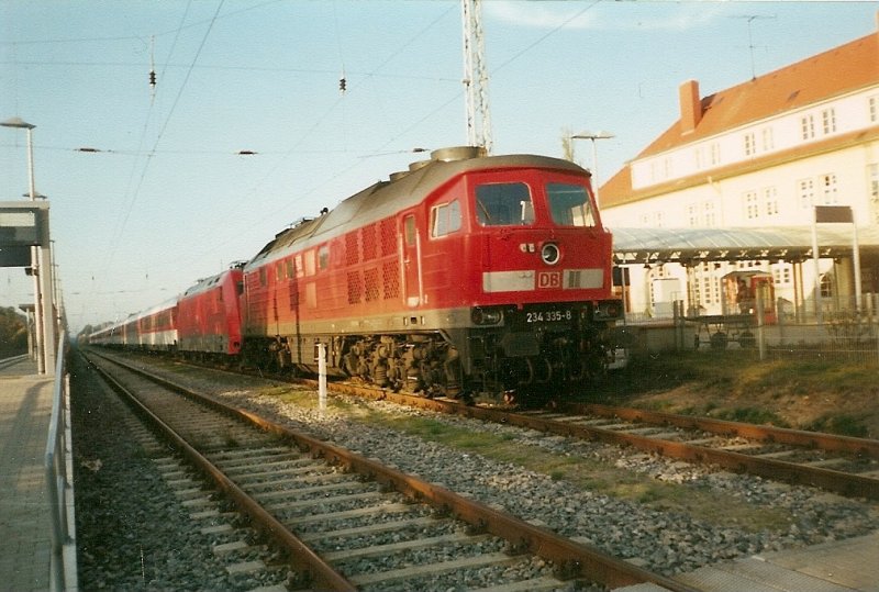 Das Bh Rostock hatte 1999 in seinen Bestand auch 234ziger.Auf