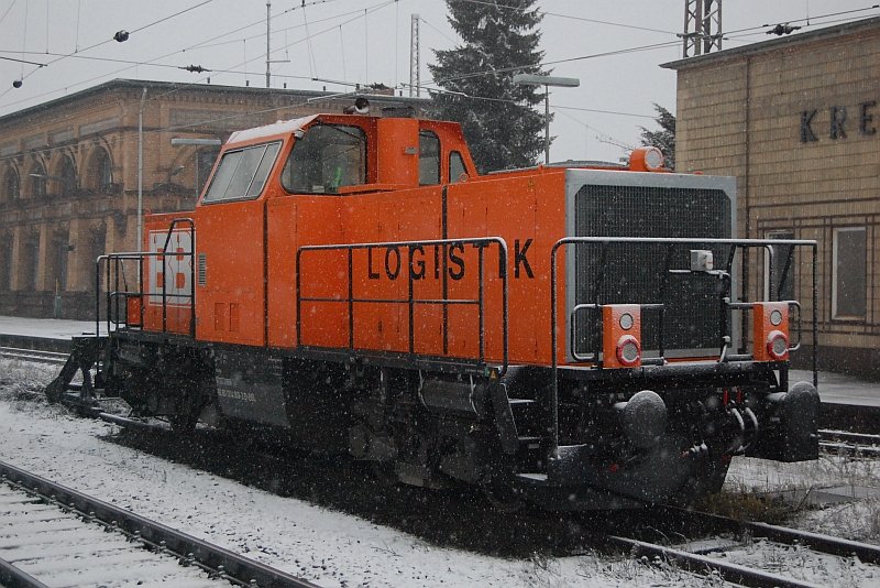 BBL Logistik 1214 009 am 29.11.2008 abgestellt in Kreiensen 