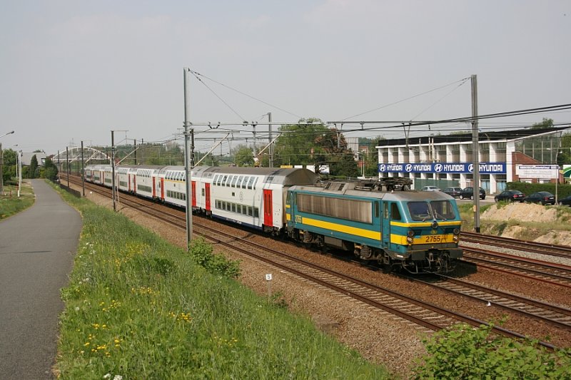 Ein meiner z�gen. IC zwischen Antwerpen und Br�ssel. 