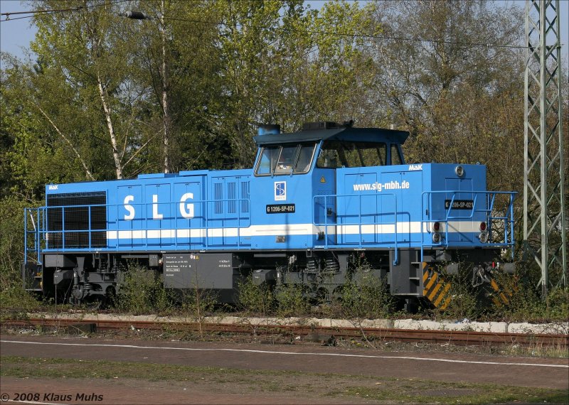 Festgehaltene Eindr�cke w�hrend der Ruhrgebietssonderfahrt am 12.04.2008 der HEG: Abgestellt