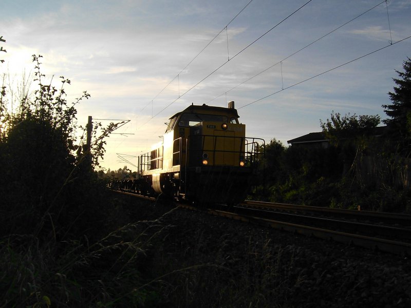 Eine V 144 der TWE CONNEX Gruppe f�hrt am 29.10.08