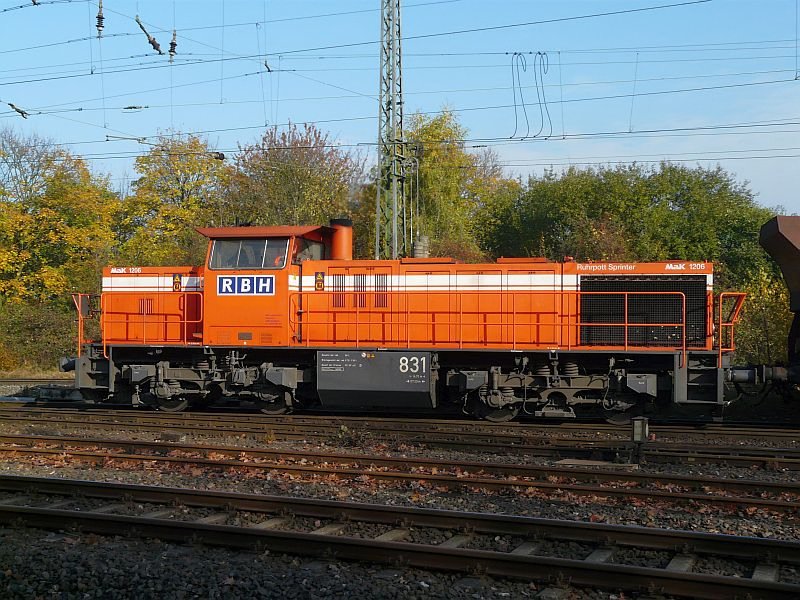 Dieser Ruhrspottsprinter ist auf dem Weg nach Rheinkamp...das Bild stammt