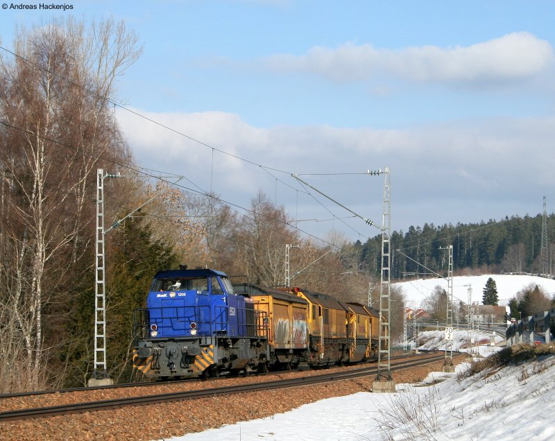  ESG 8 mit dem SCHWERBAU RG48 im Schlepp am