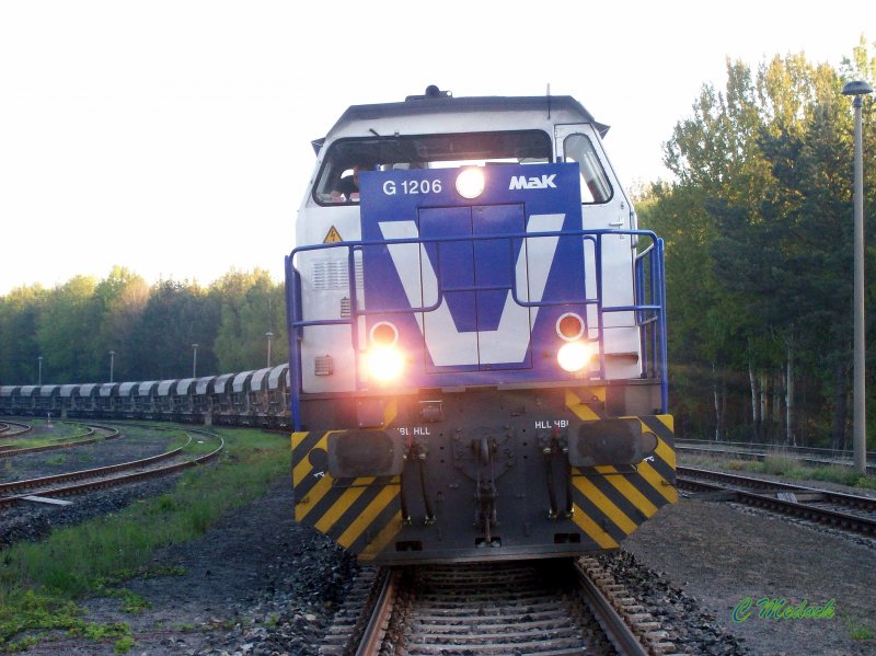 Rent a Rail G1206 Cunnersdorf 22:04:09 (automatically translated, Powered by