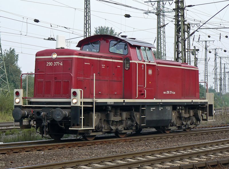 290 371-4 verl�sst als Lz. den Gbf Gremberg am 16.09.09