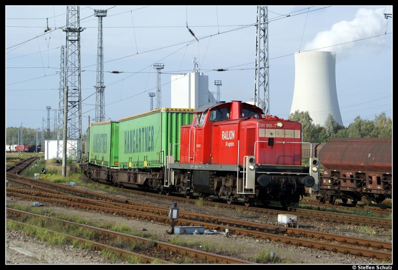 291 901 one-Gz Hangartner draws towards Rostock Straße Hinrichs. Recorded