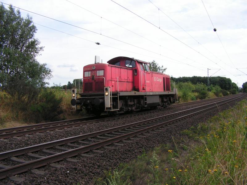 BR 291901-7 DB Cargo comes from Nienburg (Weser) and runs