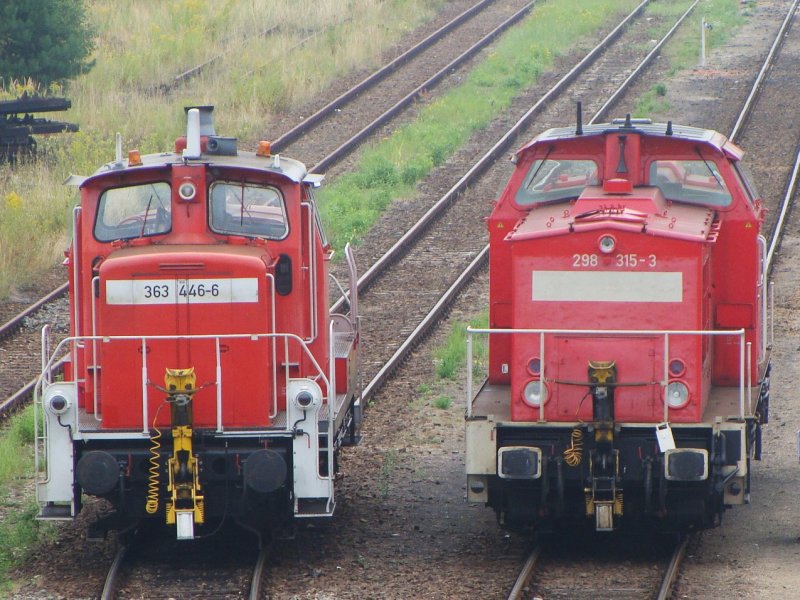 363 448 + 298 315 on 08.06.2009 in Rbf Wustermark