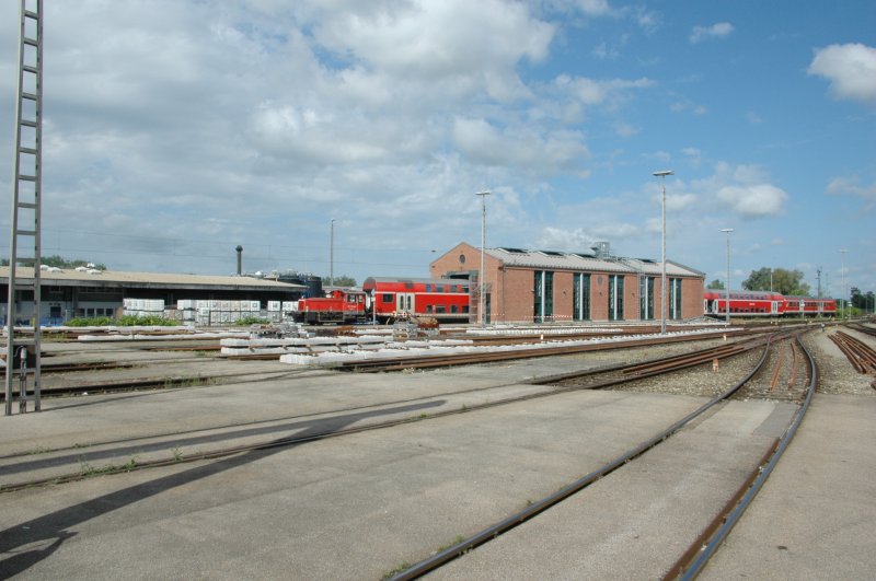 333 031 bei Rangierarbeiten am 31.05.08 im Wagenwerk M�nchen-Pasing (TdoT)