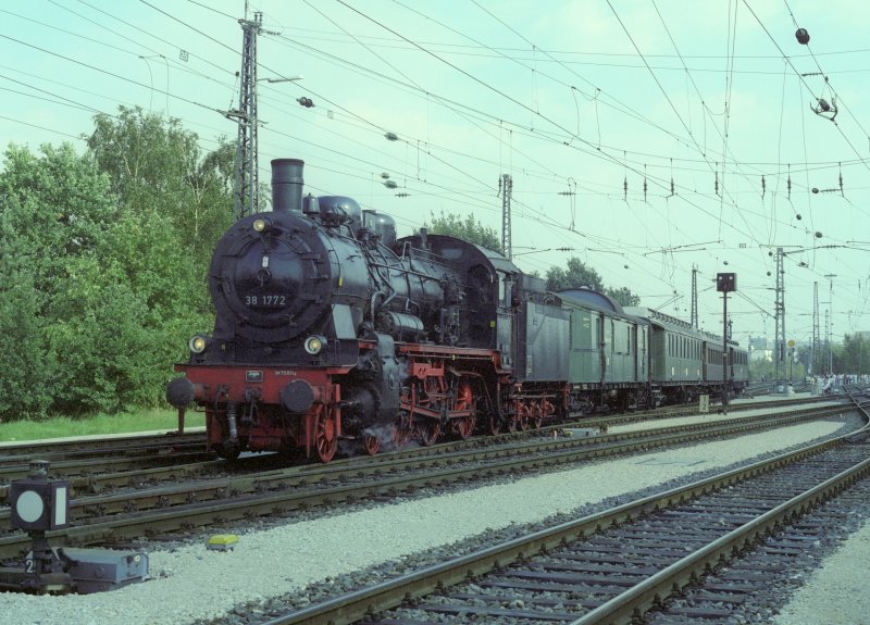 BR 38 at event 150 years German train in the