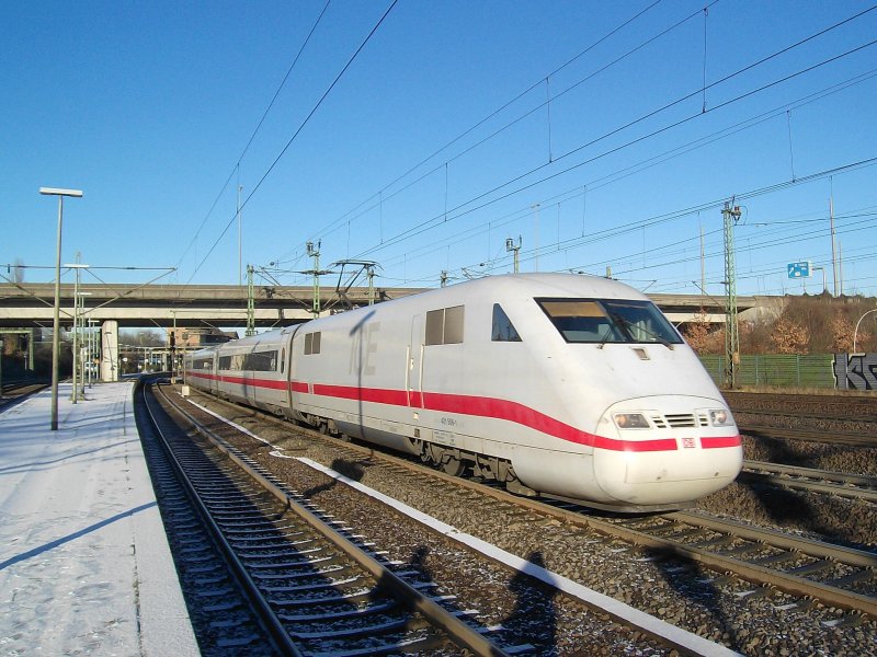 401 506-1 und 401 006-2 fahren am 2.01.09 als ICE