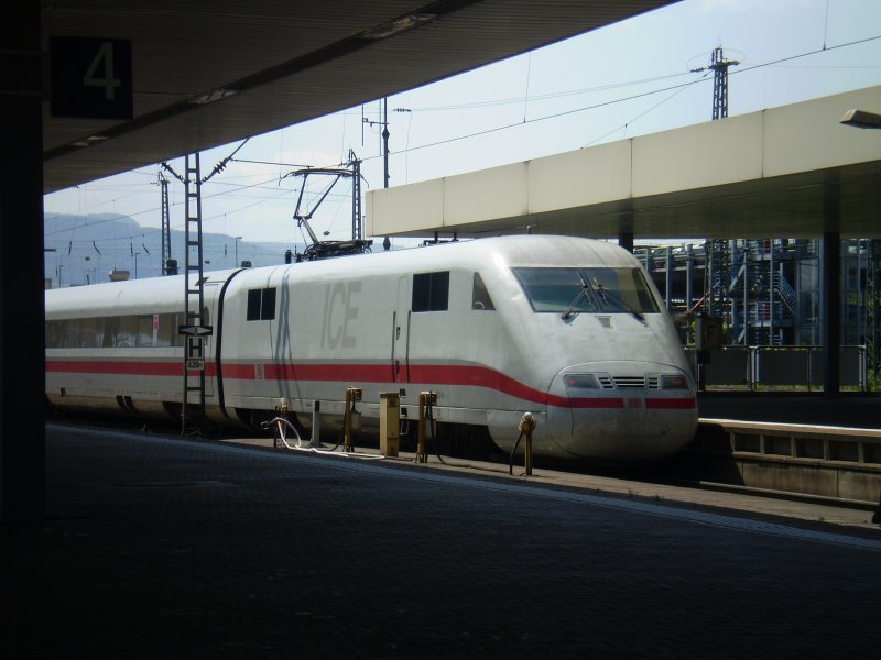 ICE "Castrop-Rauxel" as LZ to Basel SBB. He will be