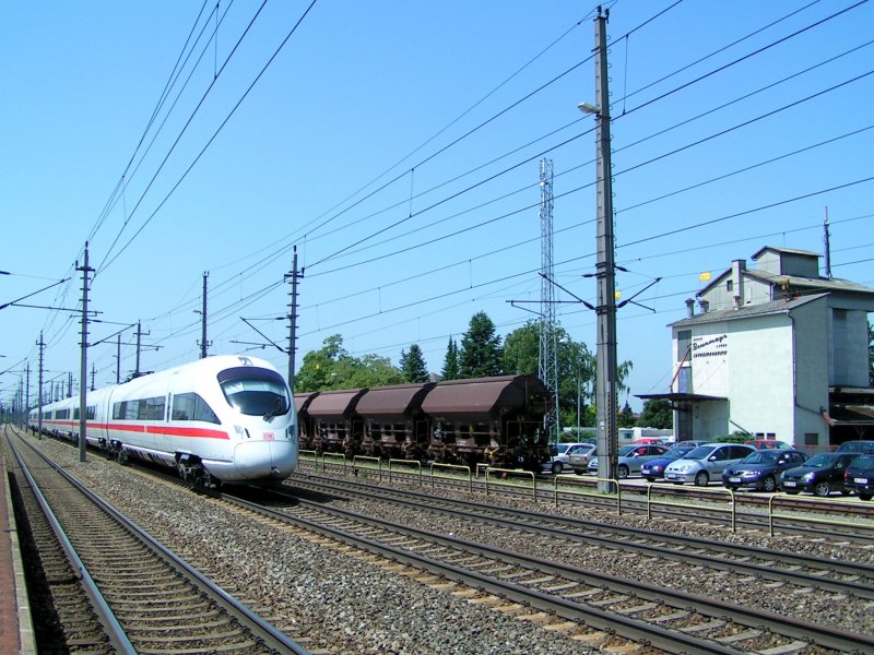 ICE21 durchf�hrt Bhf.Marchtrenk; 090525  