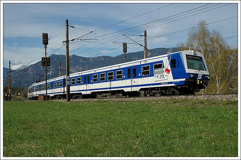 R 2971 am 10.4.2008 von Payerbach-Reichenau nach M�rzzuschlag auf der