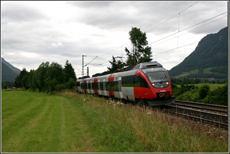 Der Innsbrucker 4024 084 f�hrt als Langl�ufer RB 5115 von