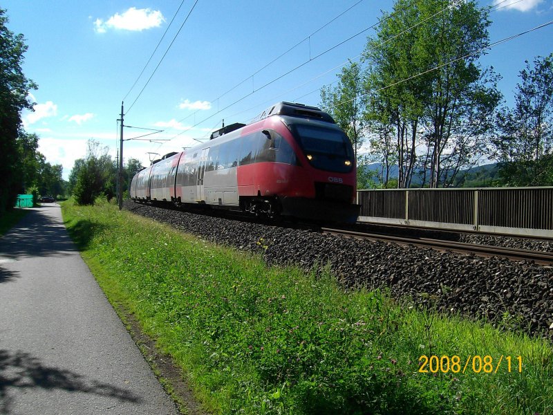 4024 046-7 rast am 11.08.08 als R 1710 nach M�rzzuschlag