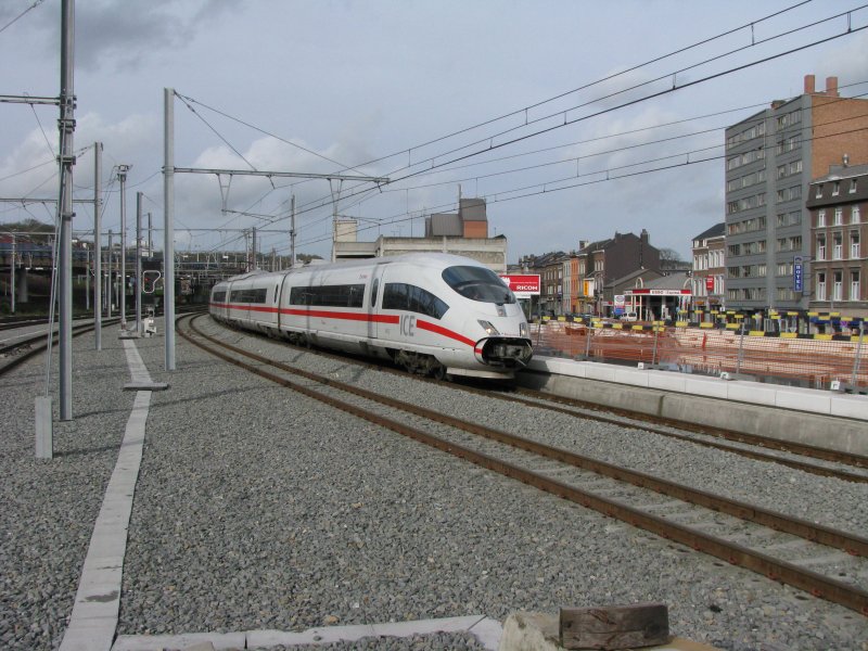 4652 der NS ICE Brussel Frankfurt am 9. November im