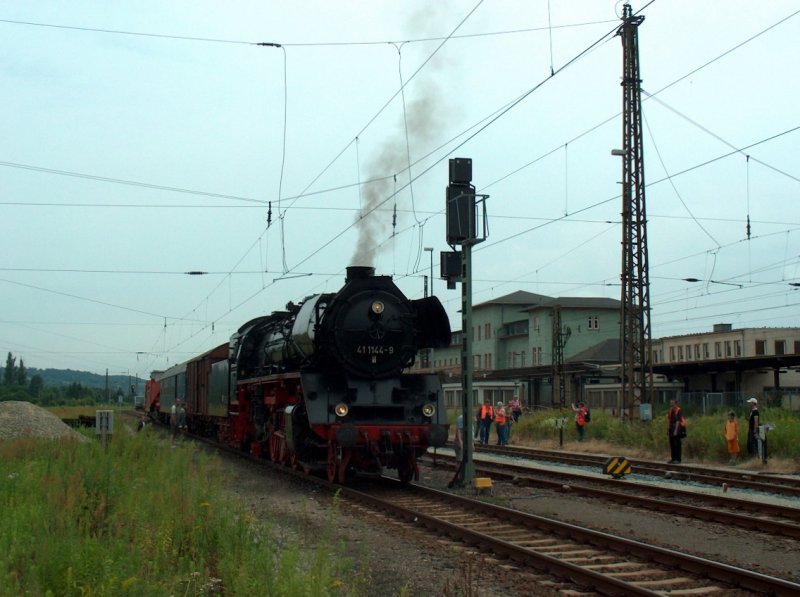 DR 41 1144-9 IGE Werra Eisenach eV Railway took over