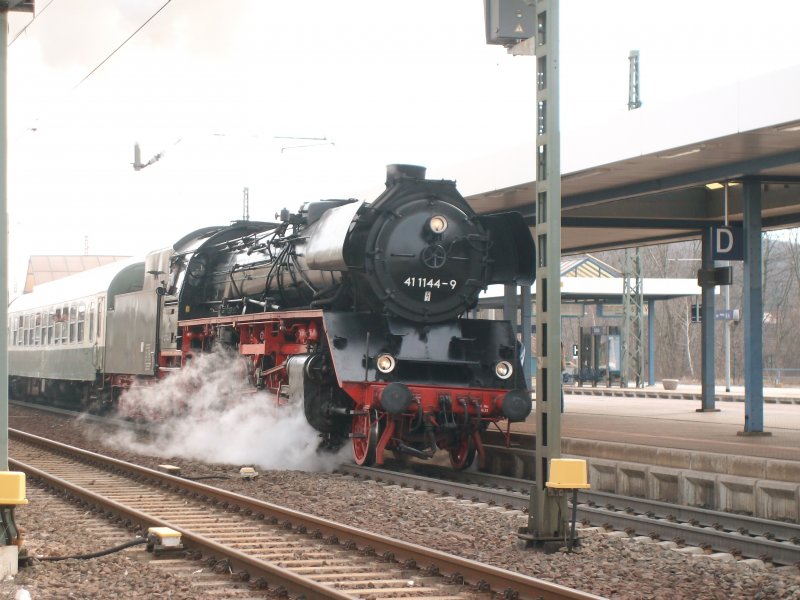 On 03/21/2009 the 41 in 1144 the steam special from