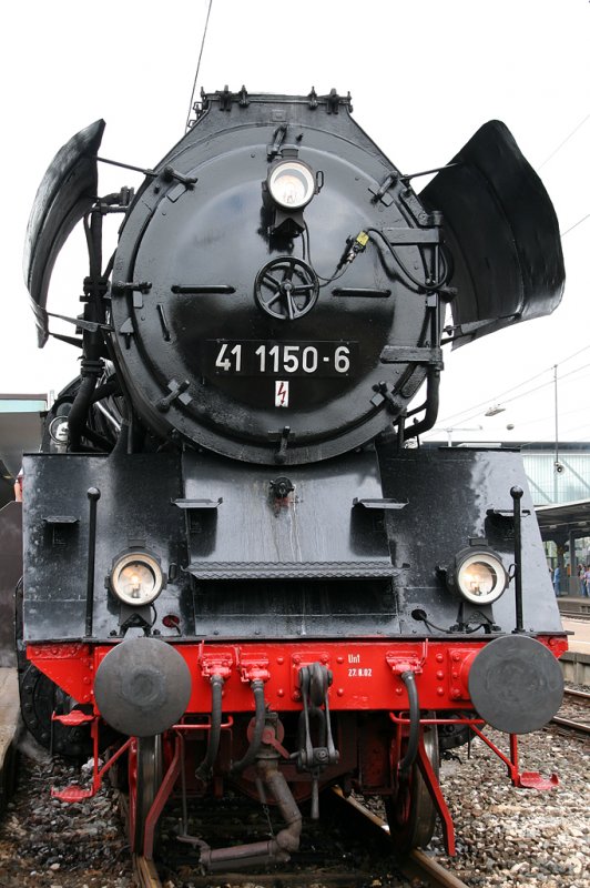 41 1150-6 zu Besuch beim G�ppinger Modellbahntreff am 20.09.2009 
