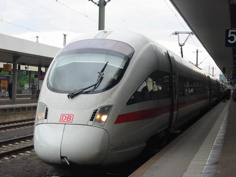 ICE-T (BR411) in Mannheim Hbf, he's driving ICE774 from Dortmund