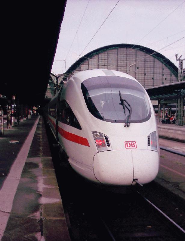 DB BR 411(ICE-T) in Frankfurt Main Hauptbahnhof 