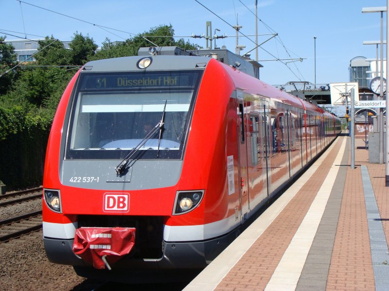 422 537 am 24.6.2009 in D�sseldorf-Unterrath 