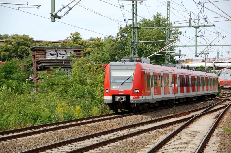 Reached 423 160 29.07.09 Berlin-health well as S-Bahn. (automatically translated,