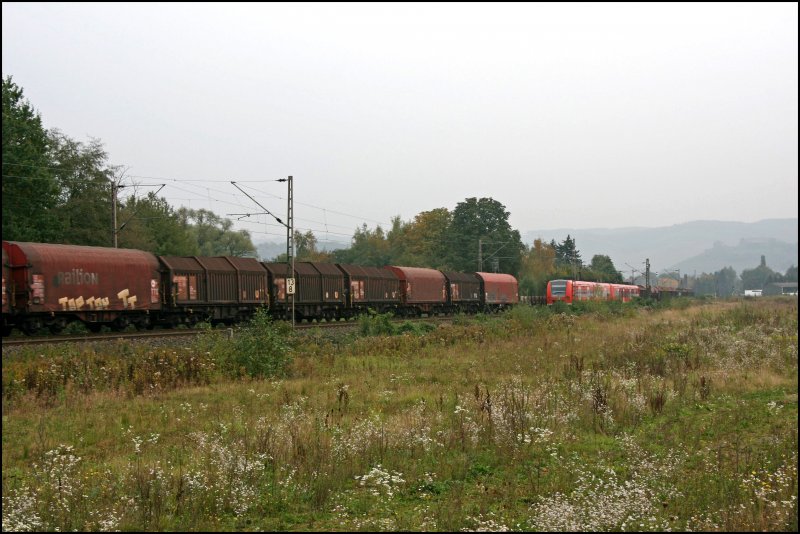 RE16 (RE 29 677) "Ruhr-Sieg-Express" in Essen Hbf after victories