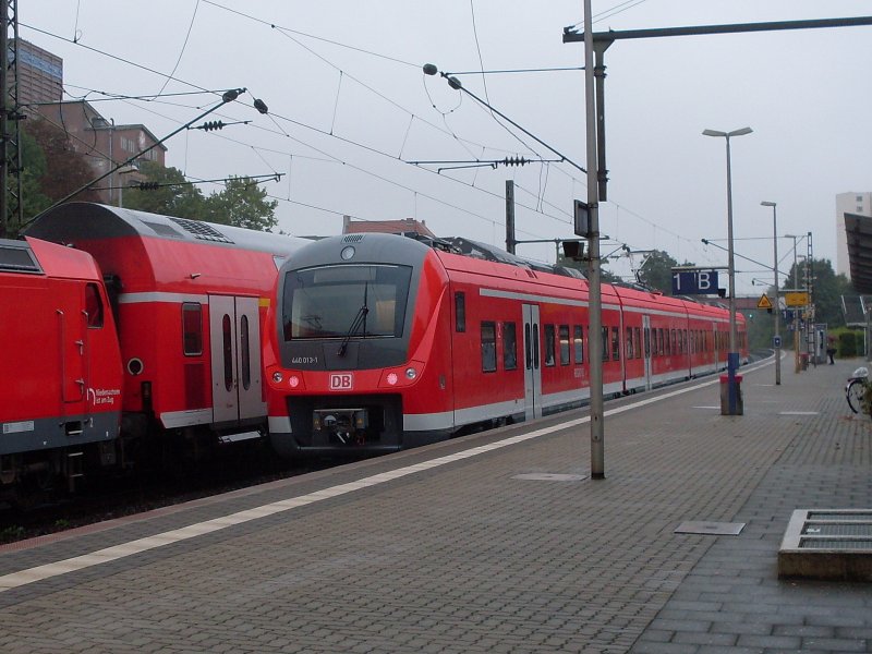 Ein 440 auf Durchfahrt in Peine. 