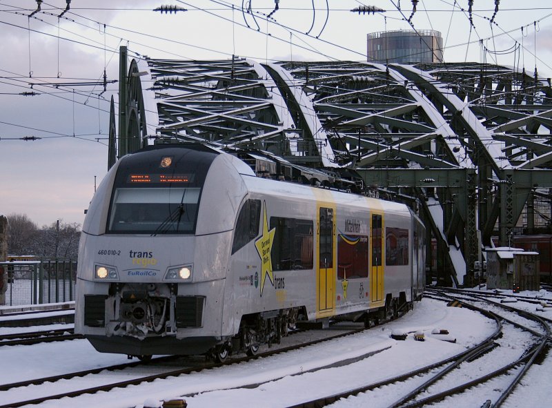The 460 010 from Trans Regio on 05.01.2009 at the