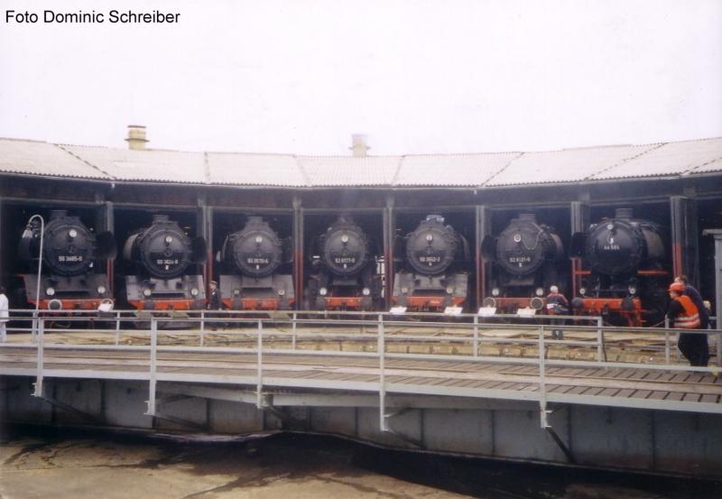 Steam engine festival in Salzwedel! From left to right: Br.50-3685-0;