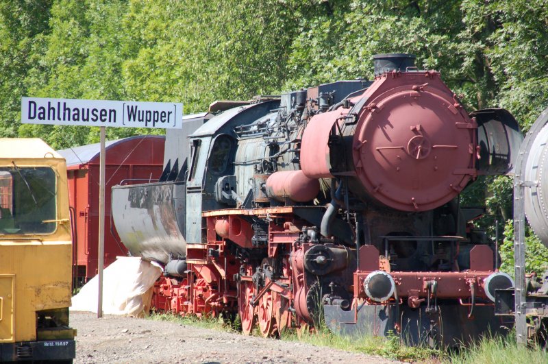 Dampflok BR 52 des Eisenbahnmuseums Radevormwald-Dahlhausen (Bergische Bahnen F�rderverein Wupperschiene