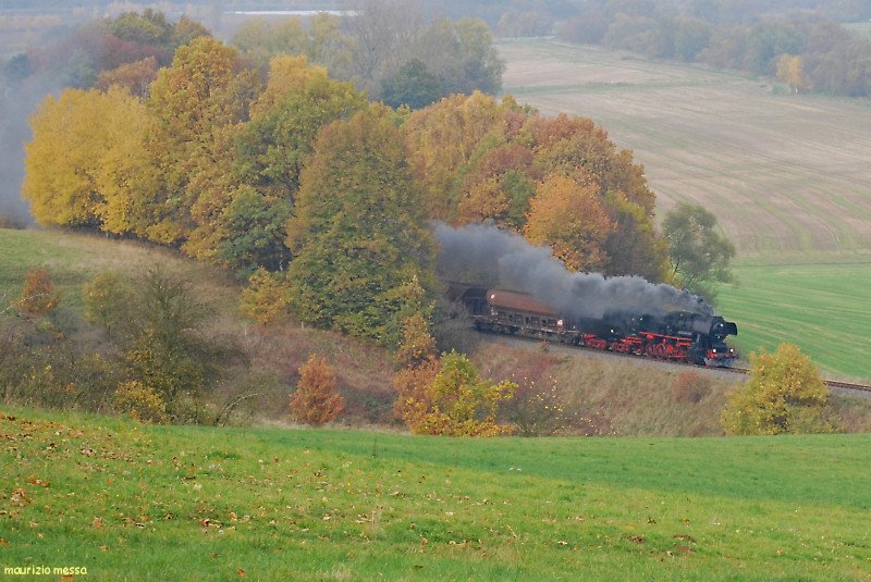 52 8075 near Wernshausen on the 1st of November in