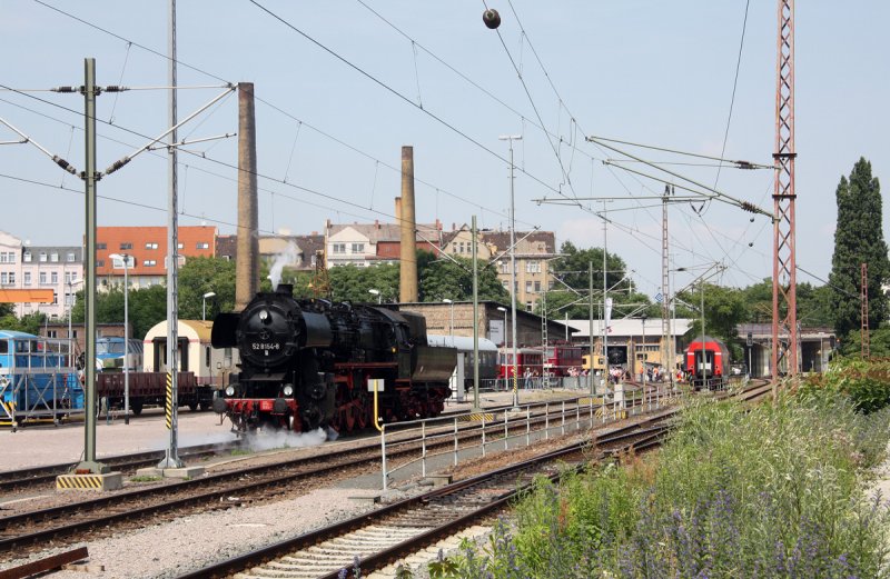 52 8154-8 the railway museum in Leipzig invited on the