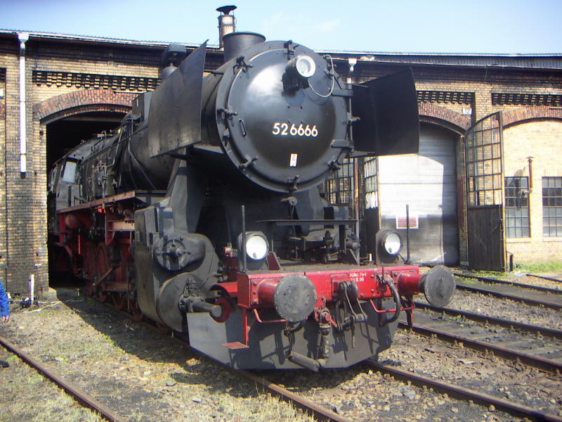 52 6666 the railway festival in Berlin Schöneweide on 08/20/2005