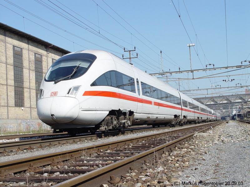 DB ICE-TD BR 605 als ICE 196 M�nchen Hbf -