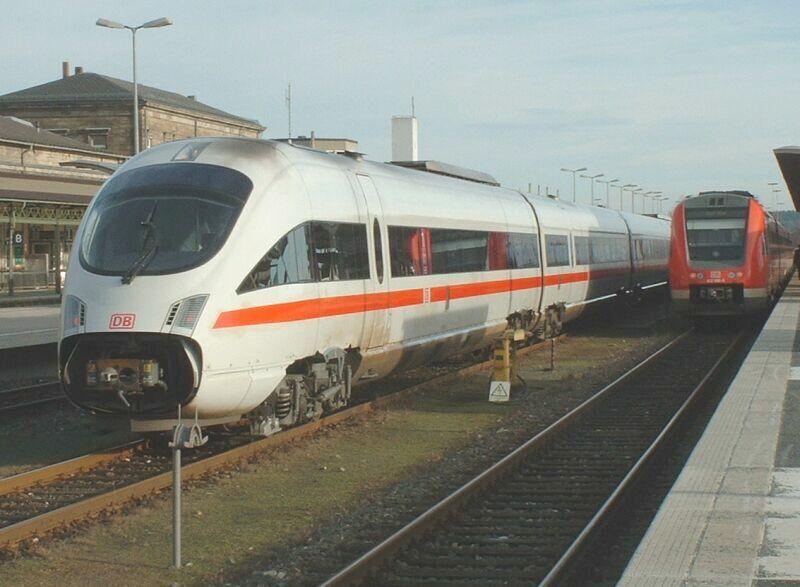 BR 605 ICE-TD am 02.02.2002 in Hof 