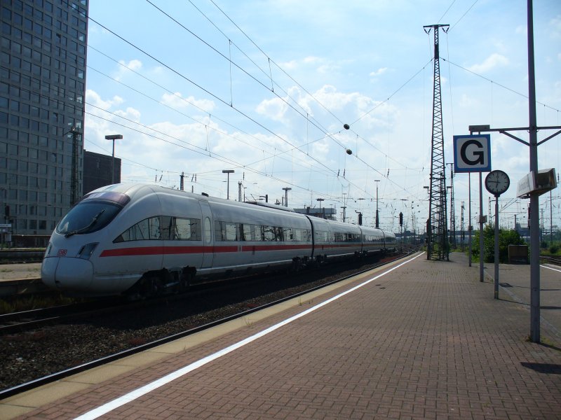 Retracts replacement ICE from Cologne / Bonn airport is operated